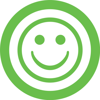 green web smiley good